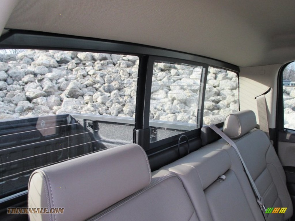 2015 Sierra 1500 Denali Crew Cab 4x4 - White Diamond Tricoat / Cocoa/Dune photo #37