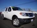 Nissan Frontier S Crew Cab Avalanche White photo #1