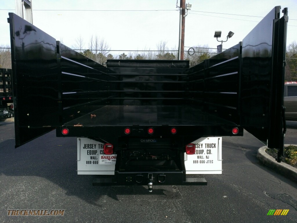 2015 Sierra 3500HD Work Truck Regular Cab 4x4 Dump Truck - Summit White / Jet Black/Dark Ash photo #5