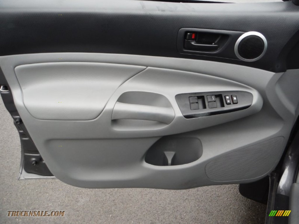 2014 Tacoma V6 TRD Sport Double Cab 4x4 - Magnetic Gray Metallic / Graphite photo #13