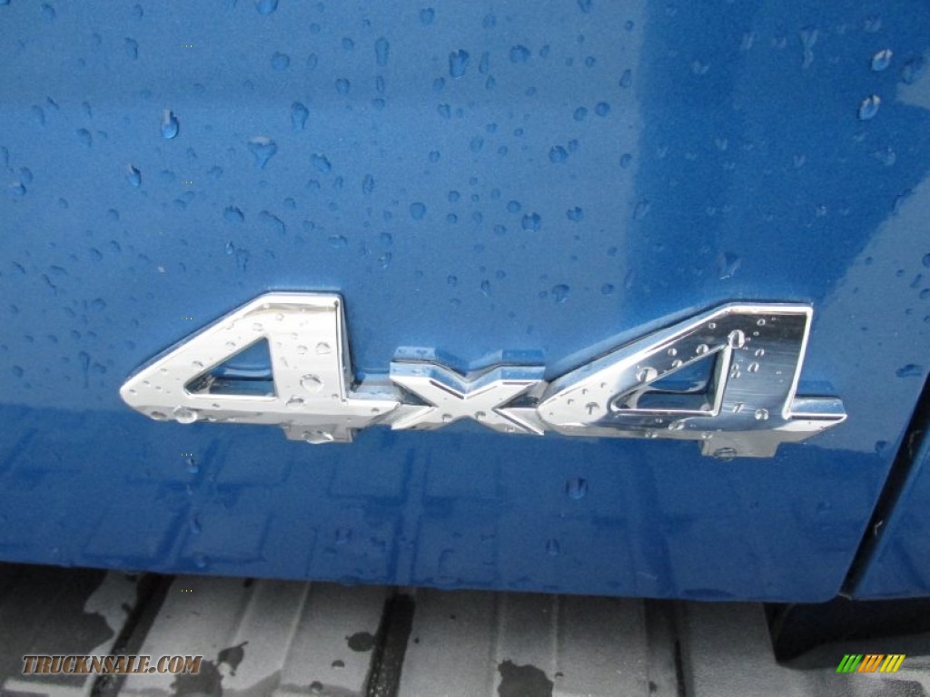 2007 Tundra Limited CrewMax 4x4 - Blue Streak Metallic / Graphite Gray photo #13