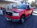 Ford F150 XLT SuperCab 4x4 Bright Red photo #3