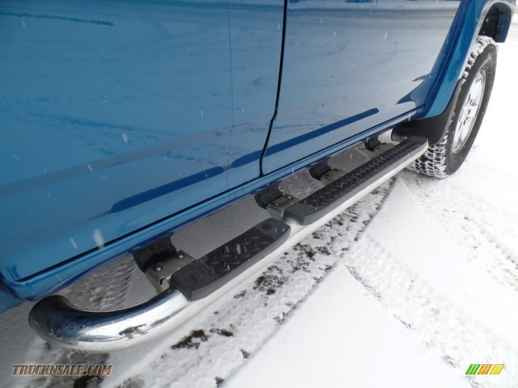 2012 Colorado LT Extended Cab 4x4 - Aqua Blue Metallic / Ebony photo #14