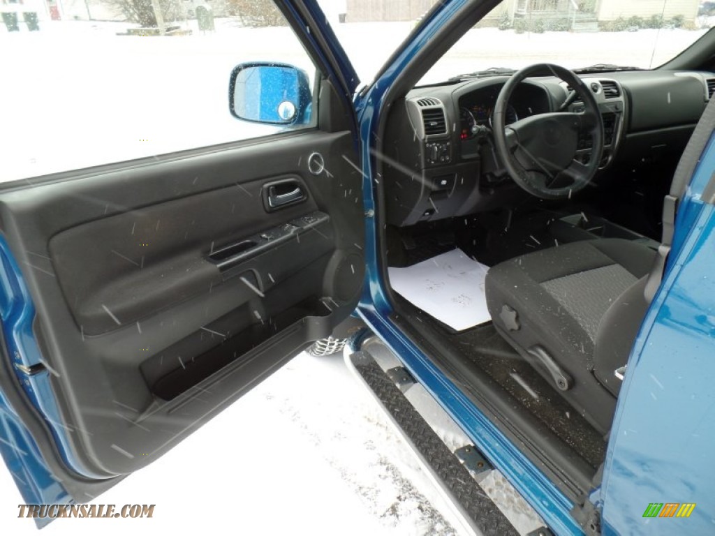 2012 Colorado LT Extended Cab 4x4 - Aqua Blue Metallic / Ebony photo #15