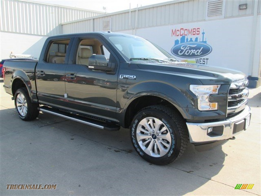 2015 Ford F150 Lariat SuperCrew 4x4 in Guard Metallic for