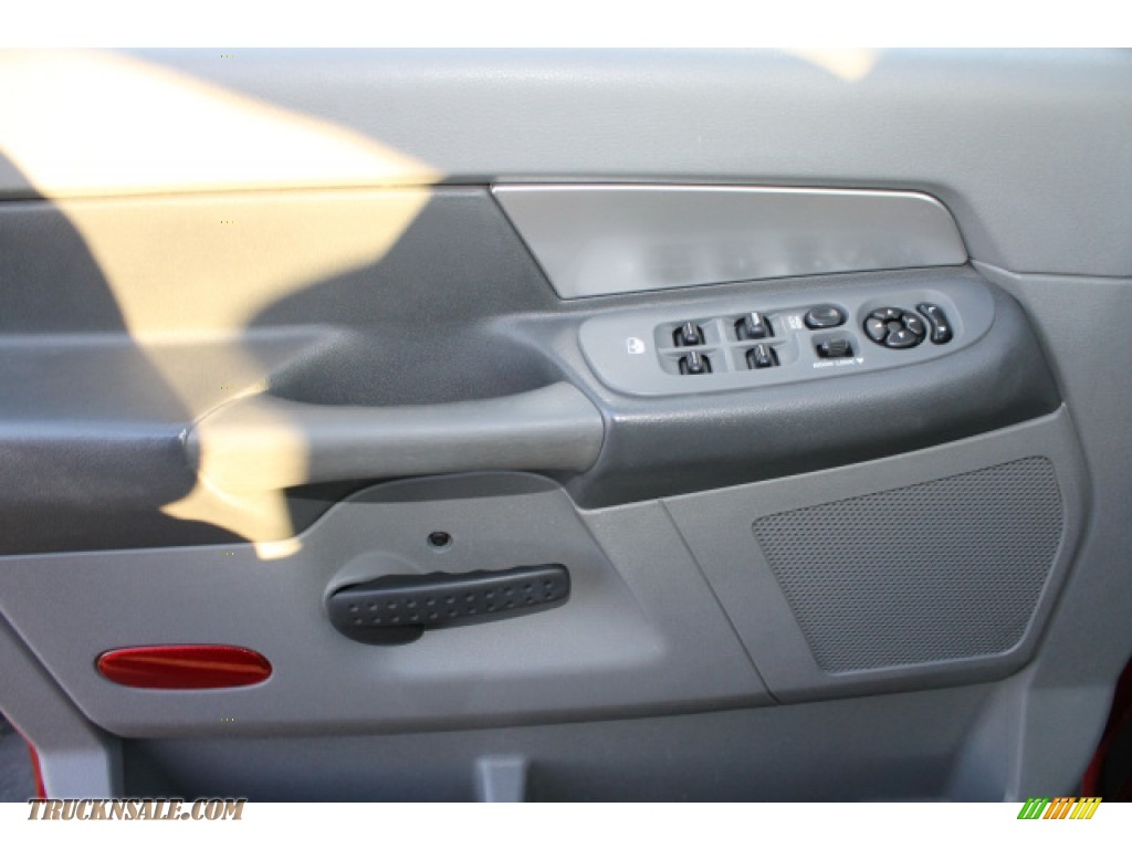 2008 Ram 1500 SLT Quad Cab 4x4 - Inferno Red Crystal Pearl / Medium Slate Gray photo #14