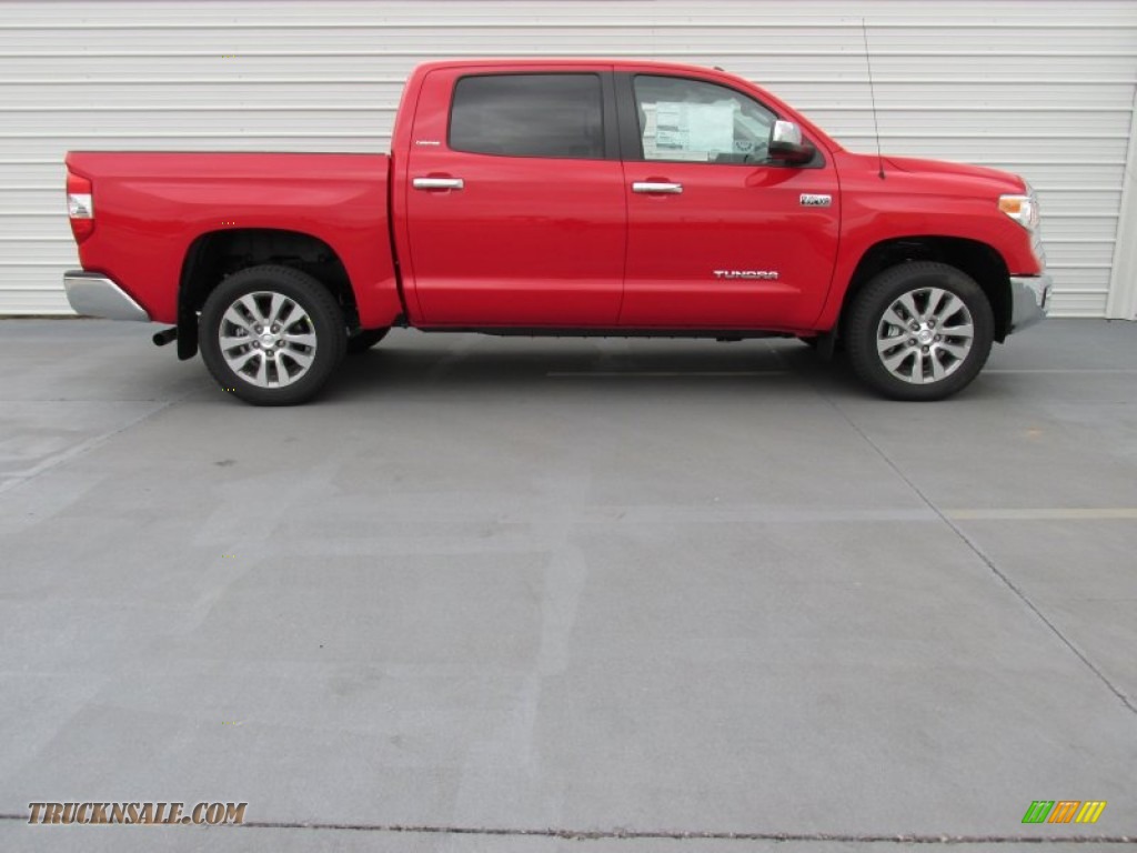 2015 Tundra Limited CrewMax 4x4 - Radiant Red / Black photo #3