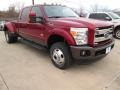 Ford F350 Super Duty Lariat Crew Cab 4x4 DRW Ruby Red photo #1