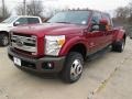 Ford F350 Super Duty Lariat Crew Cab 4x4 DRW Ruby Red photo #8