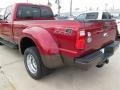 Ford F350 Super Duty Lariat Crew Cab 4x4 DRW Ruby Red photo #11