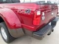 Ford F350 Super Duty Lariat Crew Cab 4x4 DRW Ruby Red photo #12