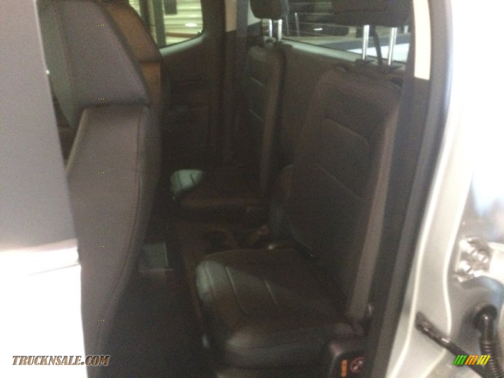 2015 Canyon SLE Extended Cab 4x4 - Quicksilver Metallic / Jet Black photo #19