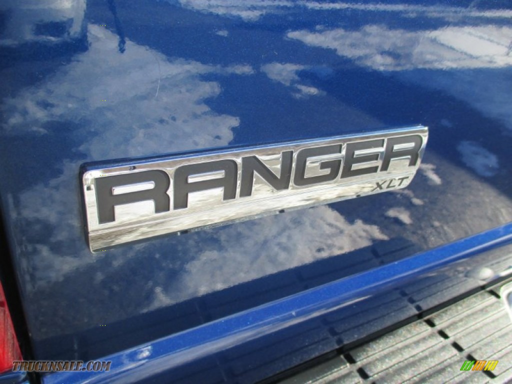 2010 Ranger XLT SuperCab 4x4 - Vista Blue Metallic / Medium Dark Flint photo #5