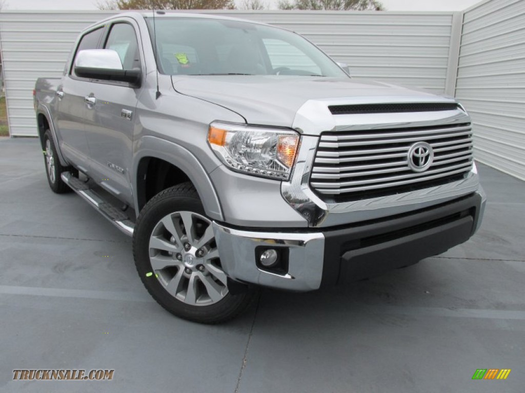 Silver Sky Metallic / Graphite Toyota Tundra Limited CrewMax