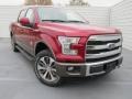 Ford F150 King Ranch SuperCrew 4x4 Ruby Red Metallic photo #2