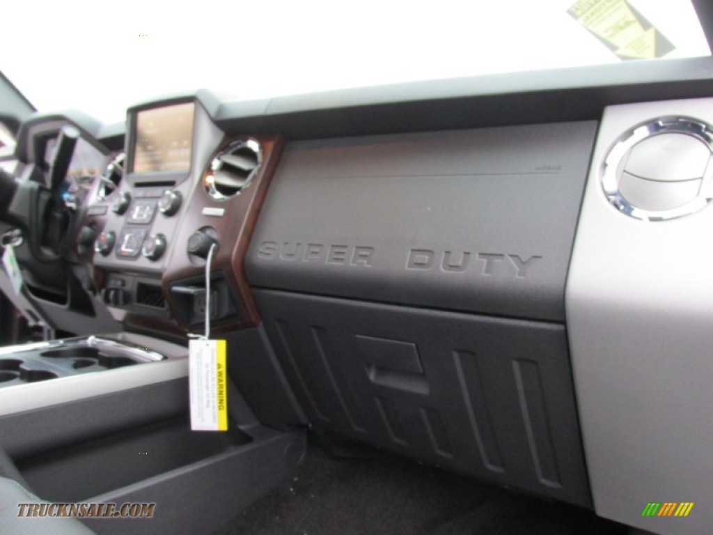 2015 F250 Super Duty Lariat Crew Cab 4x4 - Caribou / Black photo #19
