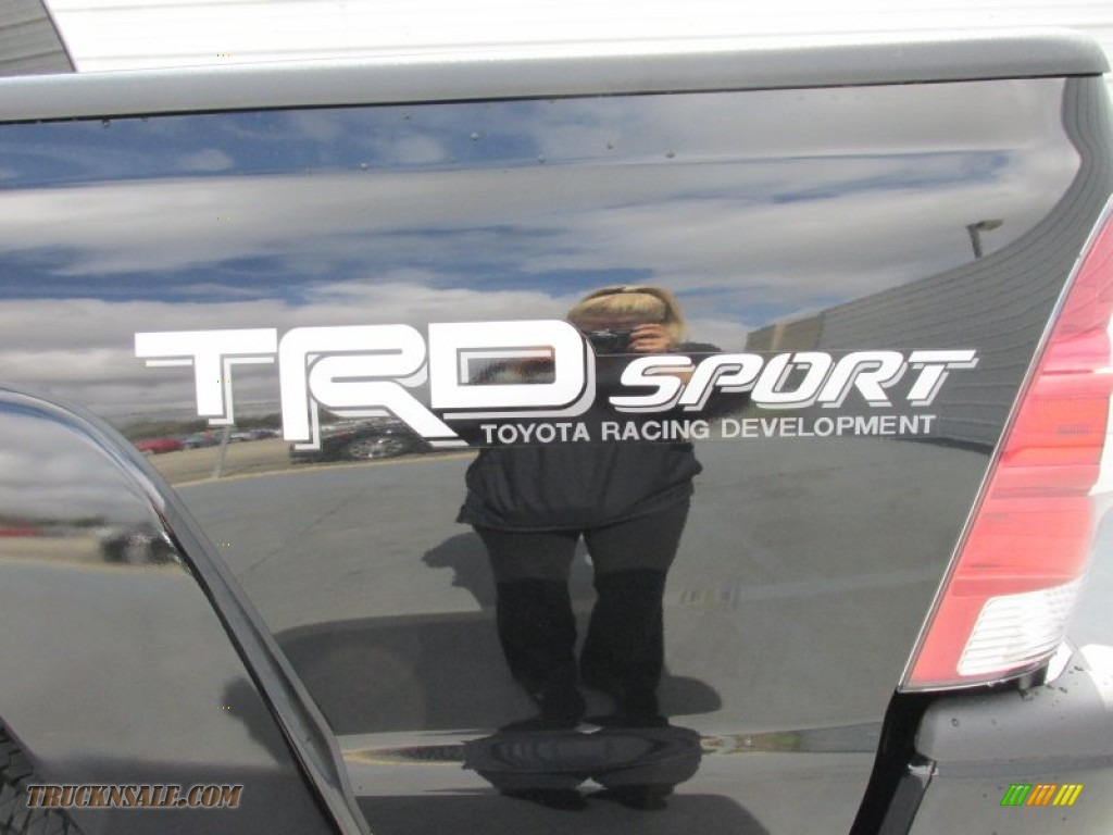 2015 Tacoma PreRunner TRD Sport Double Cab - Black / Graphite photo #15