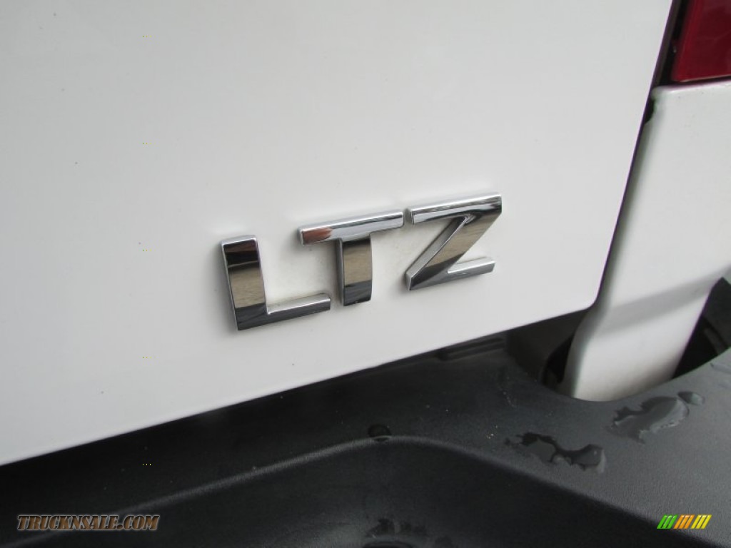 2011 Silverado 2500HD LTZ Crew Cab 4x4 - Summit White / Dark Cashmere/Light Cashmere photo #61