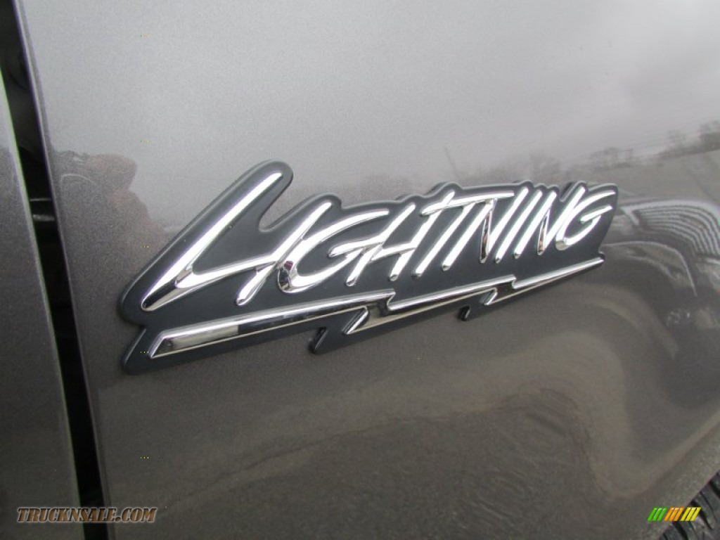 2003 F150 SVT Lightning - Dark Shadow Grey Metallic / Medium Graphite Grey photo #44