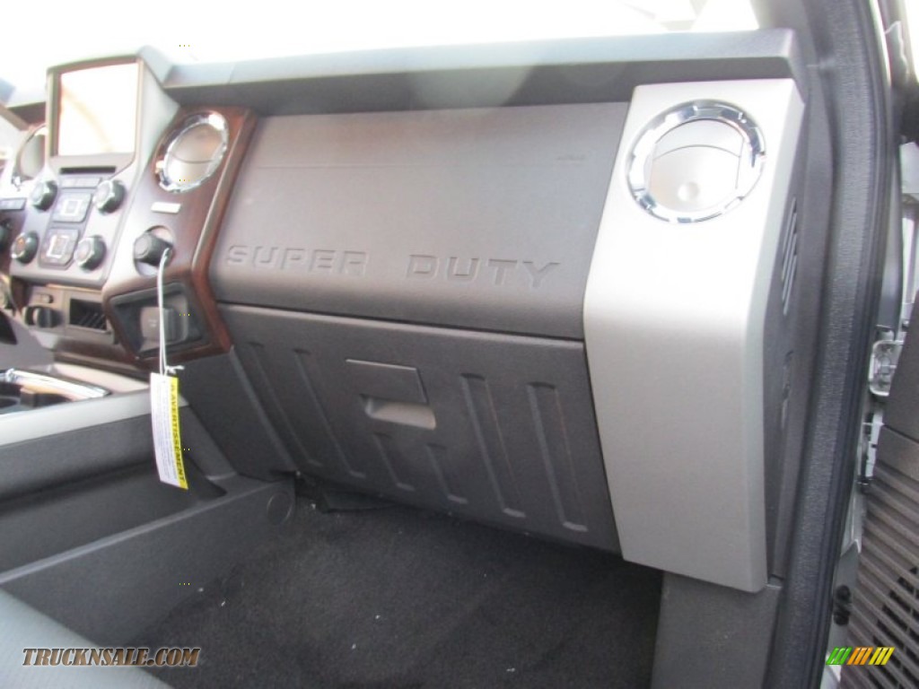 2015 F250 Super Duty Lariat Crew Cab 4x4 - Ingot Silver / Black photo #19