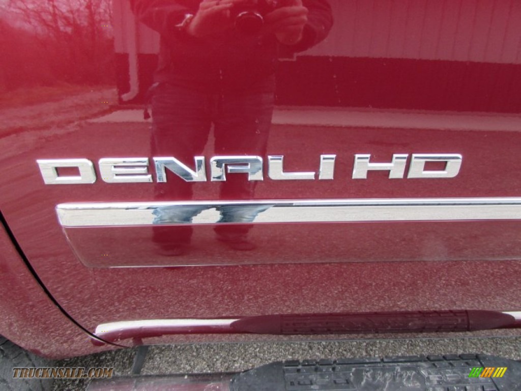 2014 Sierra 3500HD Denali Crew Cab 4x4 - Sonoma Red Metallic / Cocoa/Light Cashmere photo #11