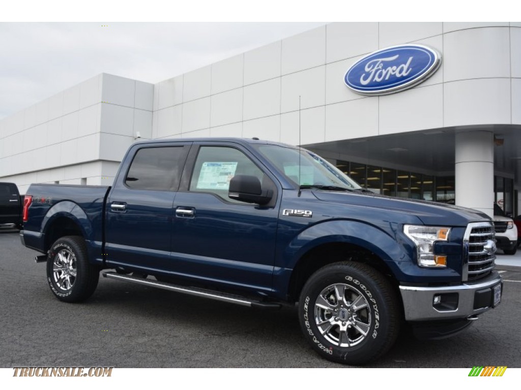 2015 Ford F150 XLT SuperCrew 4x4 in Blue Jeans Metallic ...