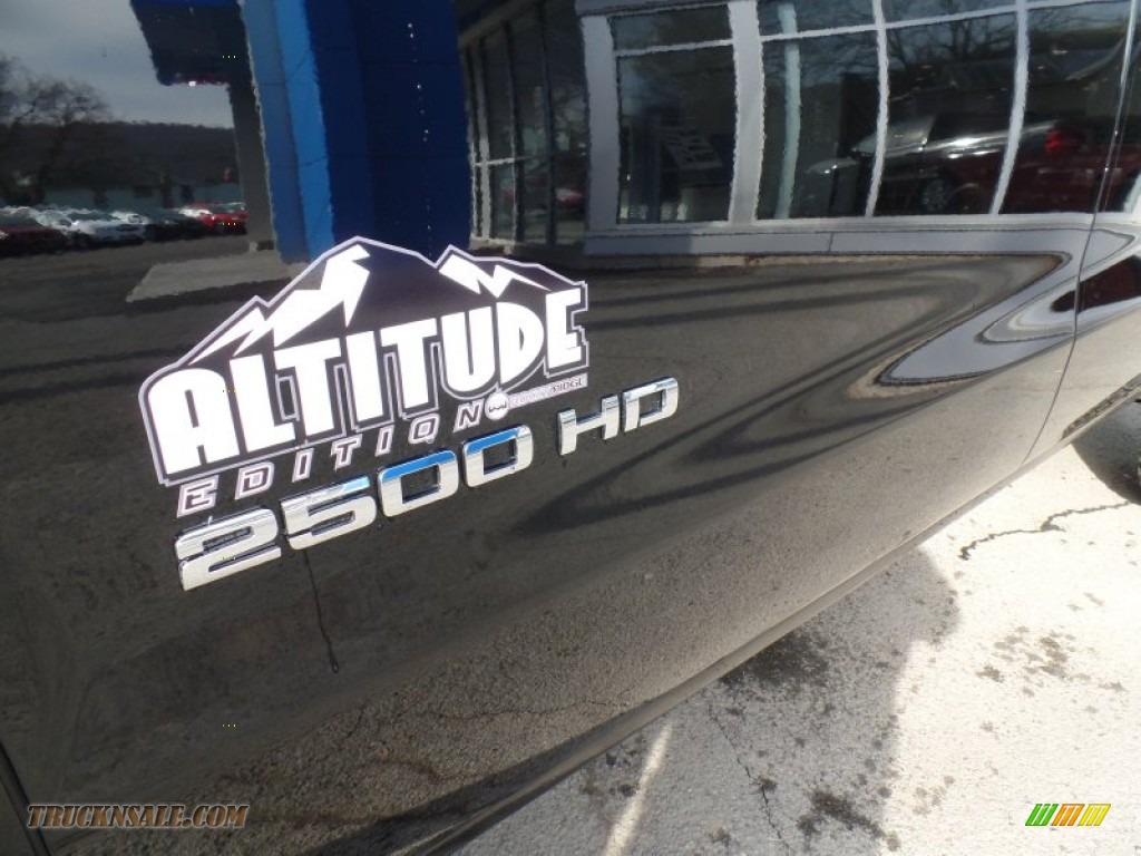 2015 Silverado 2500HD WT Double Cab 4x4 - Black / Jet Black/Dark Ash photo #14
