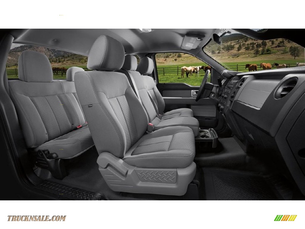 2014 F150 XL Regular Cab - Vermillion Red / Steel Grey photo #10