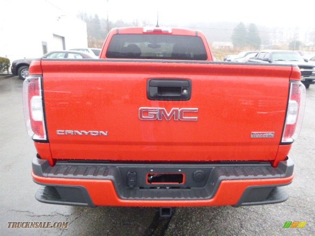 2015 Canyon SLE Extended Cab 4x4 - Cardinal Red / Jet Black photo #5