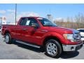 Ford F150 XLT SuperCab Ruby Red Metallic photo #1