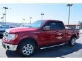 Ford F150 XLT SuperCab Ruby Red Metallic photo #7