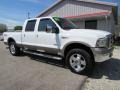 Ford F250 Super Duty King Ranch Crew Cab 4x4 Oxford White Clearcoat photo #7