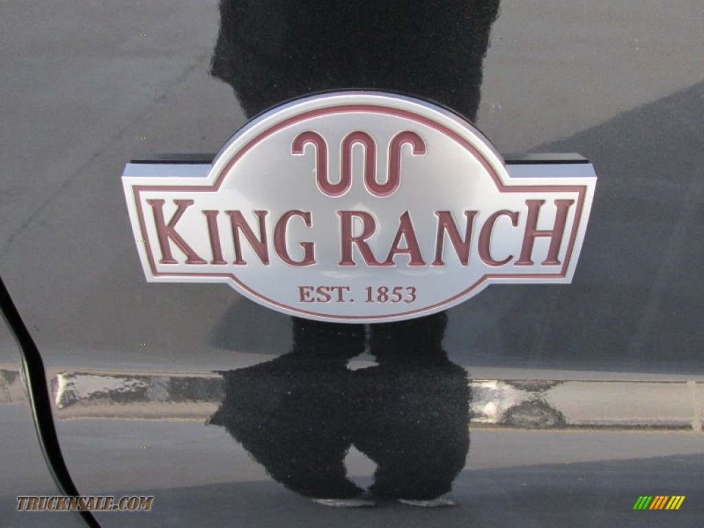 2015 F350 Super Duty King Ranch Crew Cab 4x4 DRW - Tuxedo Black / King Ranch Mesa Antique Affect/Adobe photo #15