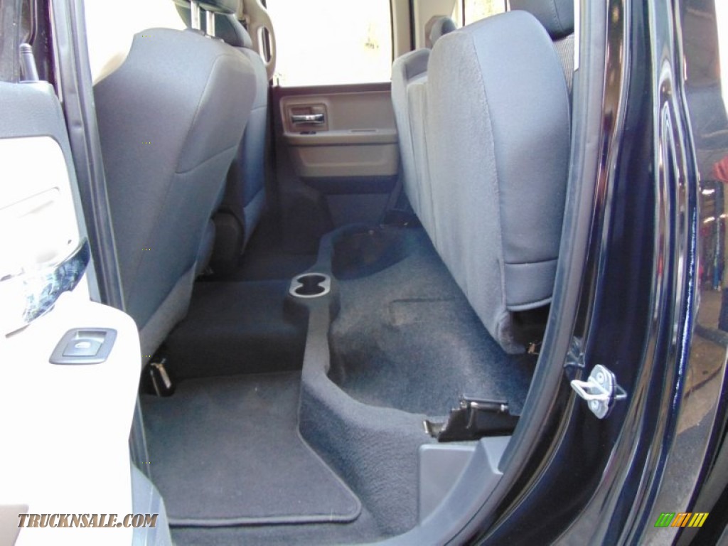 2010 Ram 1500 SLT Quad Cab 4x4 - Brilliant Black Crystal Pearl / Dark Slate/Medium Graystone photo #22