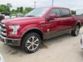 Ford F150 King Ranch SuperCrew 4x4 Ruby Red Metallic photo #20