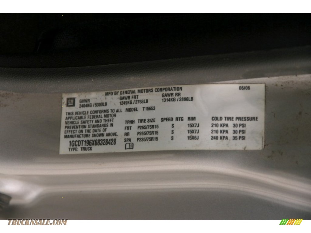 2006 Colorado Z71 Extended Cab 4x4 - Silver Birch Metallic / Very Dark Pewter photo #14