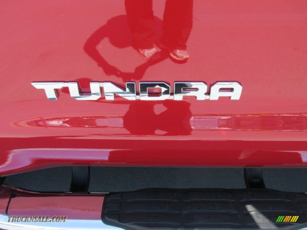2015 Tundra SR5 Double Cab - Barcelona Red Metallic / Sand Beige photo #14