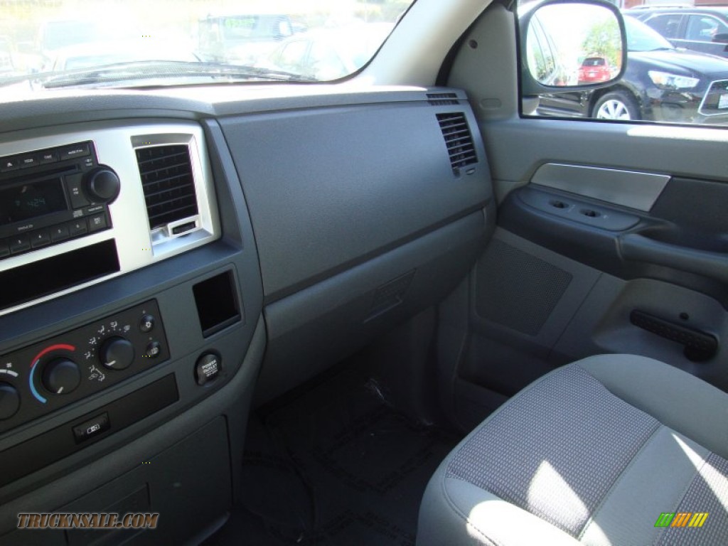 2008 Ram 1500 SLT Quad Cab 4x4 - Mineral Gray Metallic / Medium Slate Gray photo #15
