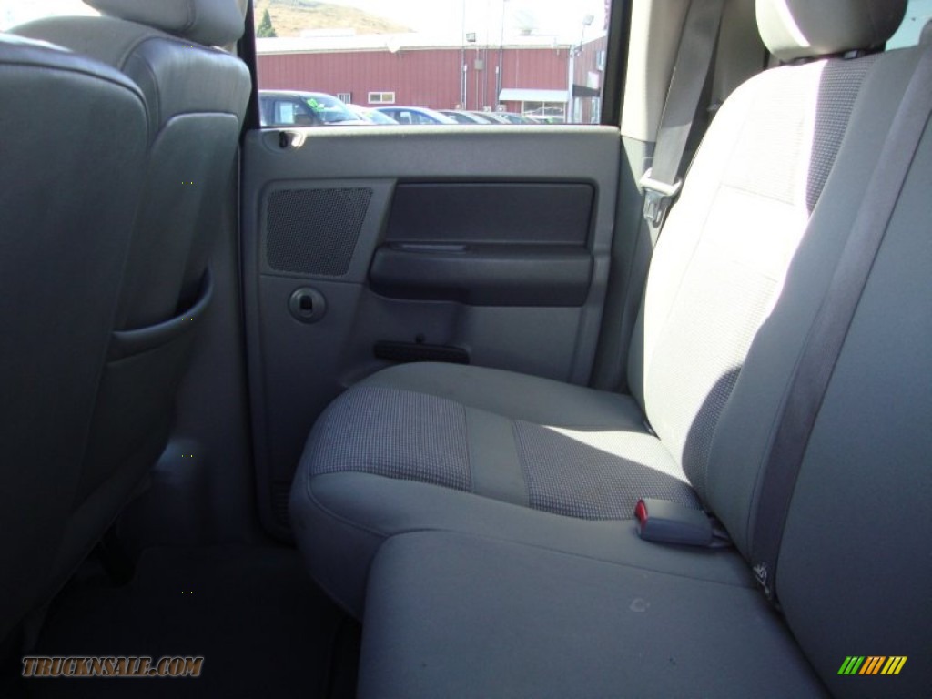 2008 Ram 1500 SLT Quad Cab 4x4 - Mineral Gray Metallic / Medium Slate Gray photo #21