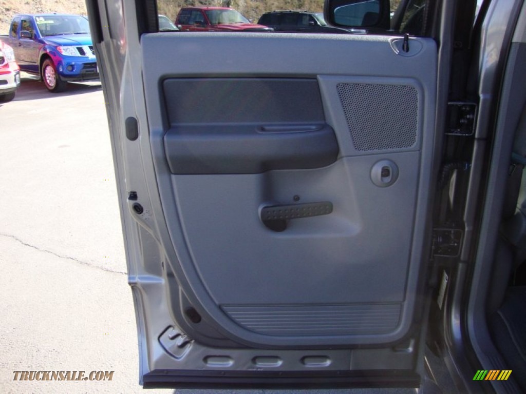 2008 Ram 1500 SLT Quad Cab 4x4 - Mineral Gray Metallic / Medium Slate Gray photo #23