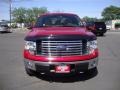 Ford F150 XLT SuperCab 4x4 Red Candy Metallic photo #2