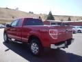 Ford F150 XLT SuperCab 4x4 Red Candy Metallic photo #5