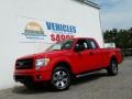 Ford F150 STX SuperCab 4x4 Race Red photo #1