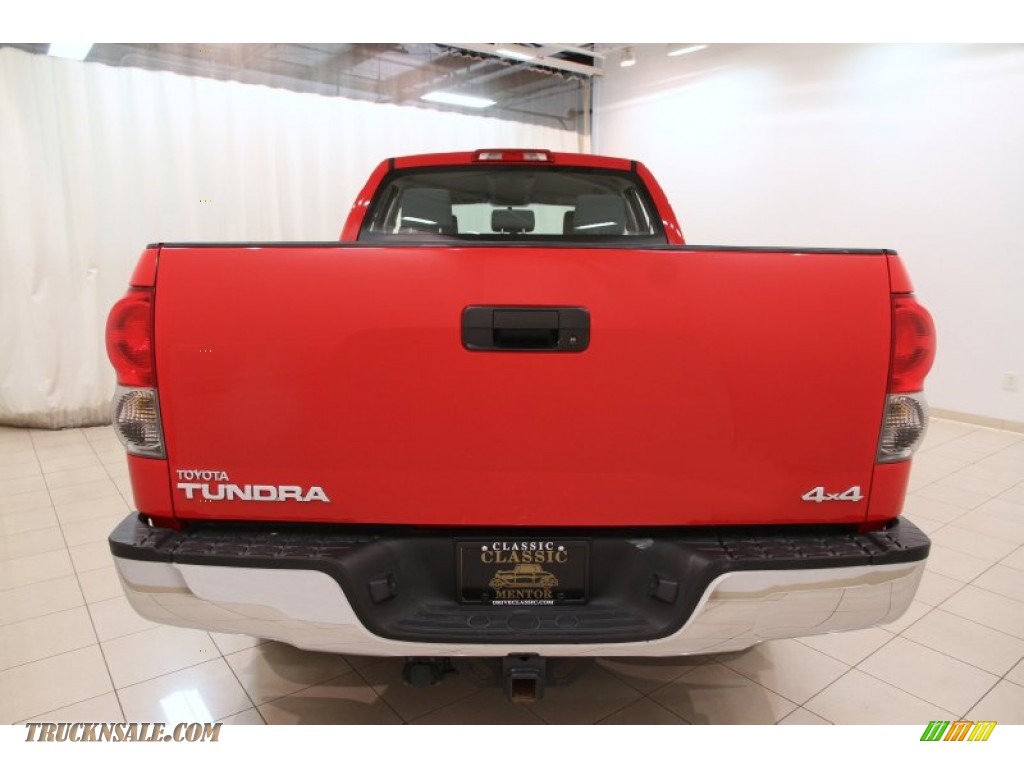2008 Tundra SR5 Double Cab 4x4 - Radiant Red / Graphite Gray photo #15