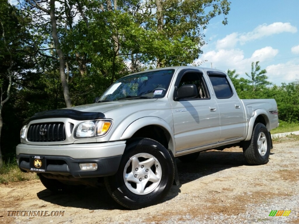 Lunar Mist Silver Metallic / Charcoal Toyota Tacoma V6 PreRunner Double Cab