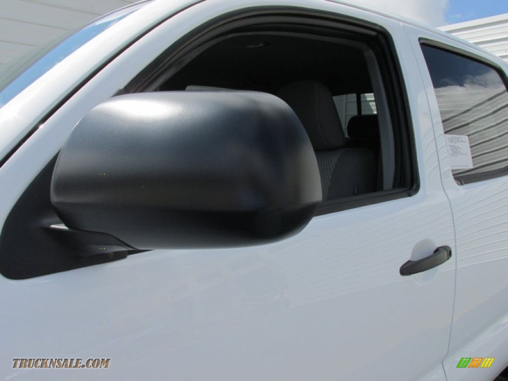 2015 Tacoma V6 PreRunner Double Cab - Super White / Graphite photo #13