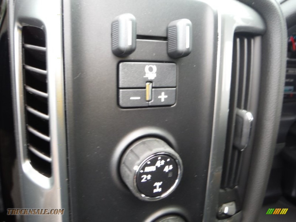 2015 Silverado 1500 LTZ Double Cab 4x4 - Black / Jet Black photo #12