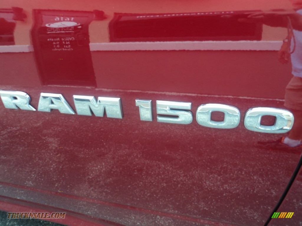 2012 Ram 1500 ST Crew Cab 4x4 - Deep Cherry Red Crystal Pearl / Dark Slate Gray/Medium Graystone photo #24