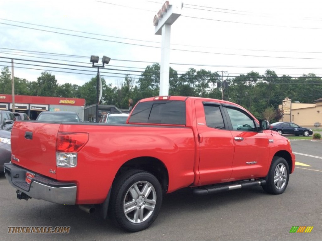 2012 Tundra Limited Double Cab 4x4 - Radiant Red / Graphite photo #4