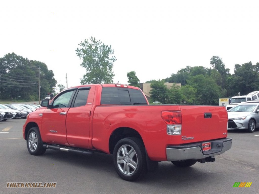 2012 Tundra Limited Double Cab 4x4 - Radiant Red / Graphite photo #6